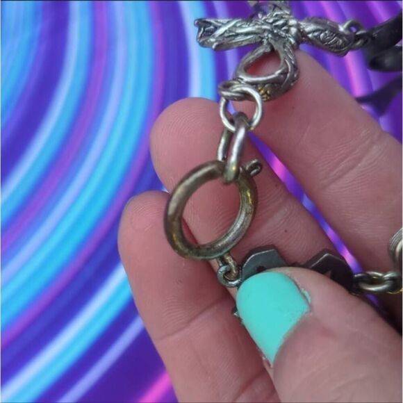 Juicy Couture Y2K Multi Bow/Ribbon Vintage Charm Bracelet - Picture 6 of 6